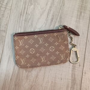 Louis Vuitton Monogram Idylle Pochette Cles Coin Case